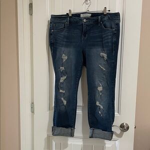 torrid Boyfriend Jeans - Medium Blue